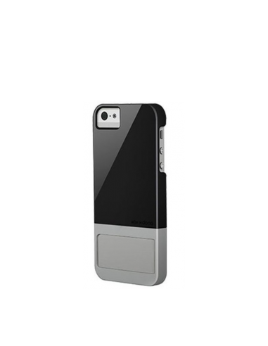 Coque plexi Kick X-Doria noir pour iPhone 5/5s/SE