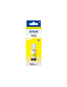 Encre Epson série 104 Jaune