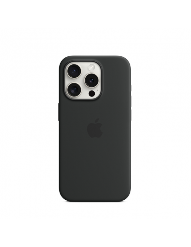 Coque silicone Noir pour iPhone 15 Pro Max