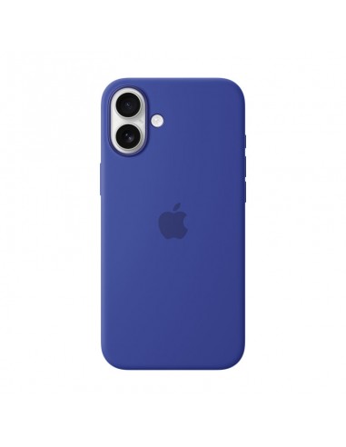 Coque en silicone avec MagSafe pour iPhone 16 plus