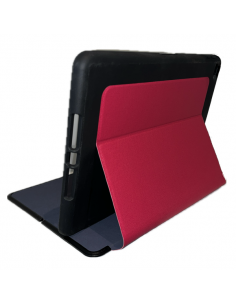 Coque folio Rouge et noir...