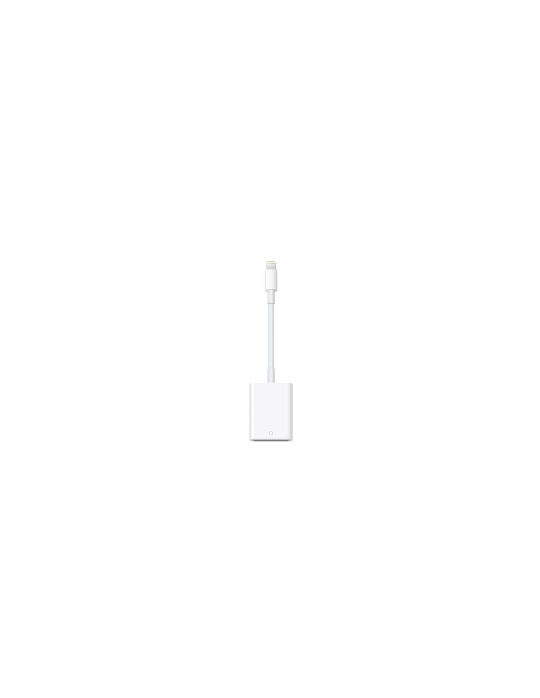 Apple lecteur de carte mémoire Lightning Blanc (MJYT2ZM/A)
